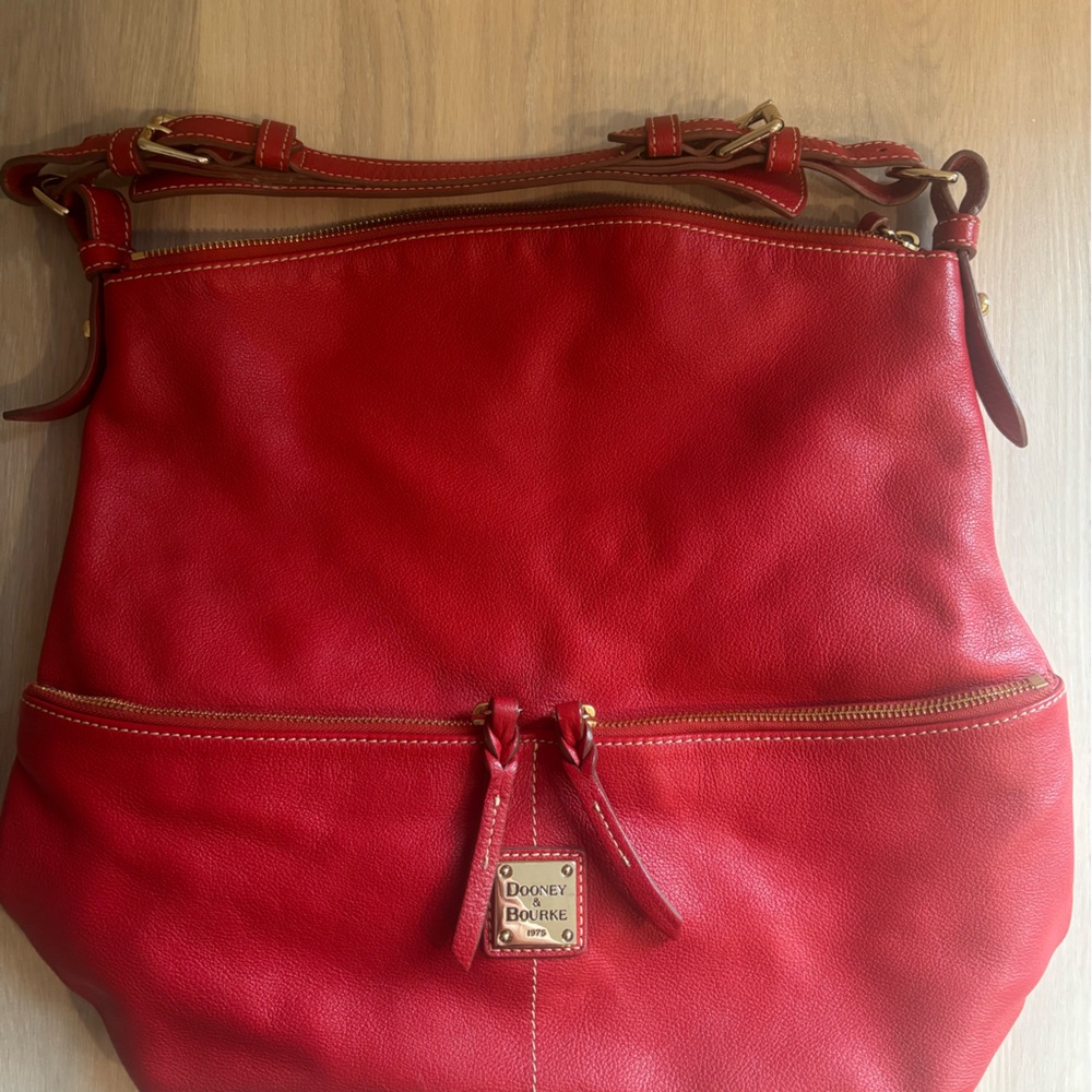 Dooney & Bourke Bold Red Shoulder Bag
